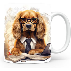 Collectable mok Cocker spaniel Beker voor koffie of tas voor thee