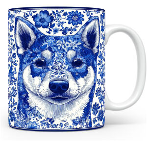 Collectable mok Akita Beker voor koffie of tas voor thee
