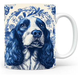 Collectable mok Cocker spaniel Beker voor koffie of tas voor thee