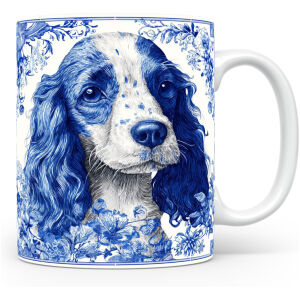 Collectable mok Cocker spaniel Beker voor koffie of tas voor thee