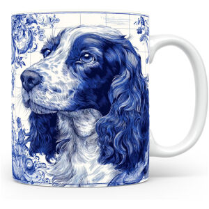 Collectable mok Cocker spaniel Beker voor koffie of tas voor thee