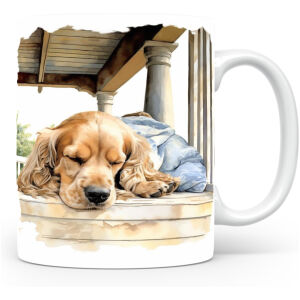 Collectable mok Cocker spaniel Beker voor koffie of tas voor thee