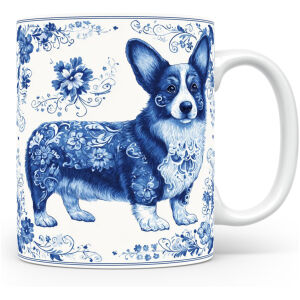 Collectable mok Corgi Beker voor koffie of tas voor thee