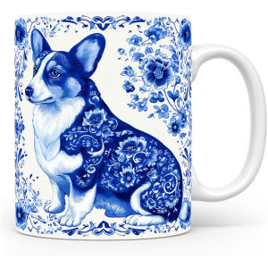 Collectable mok Corgi Beker voor koffie of tas voor thee