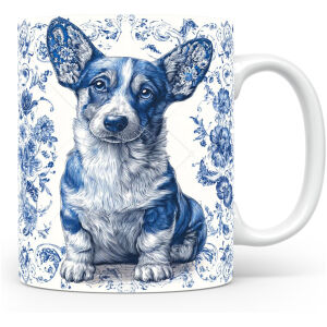 Collectable mok Corgi Beker voor koffie of tas voor thee