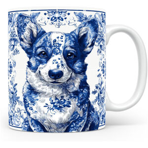 Collectable mok Corgi Beker voor koffie of tas voor thee