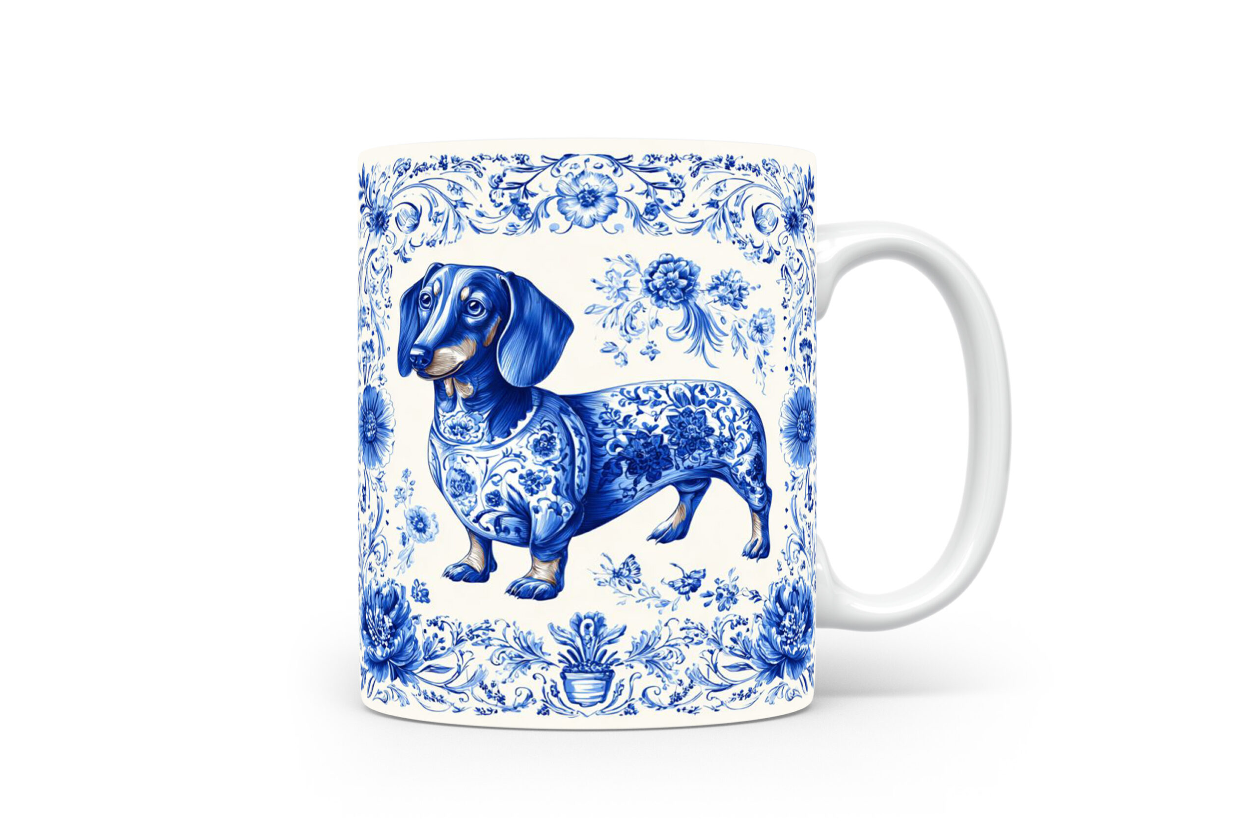 Mok Dachshund Collectable mok Dachshund Beker voor koffie of tas voor thee