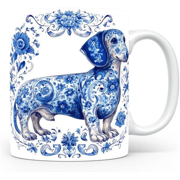 Mok Dachshund Collectable mok Dachshund Beker voor koffie of tas voor thee