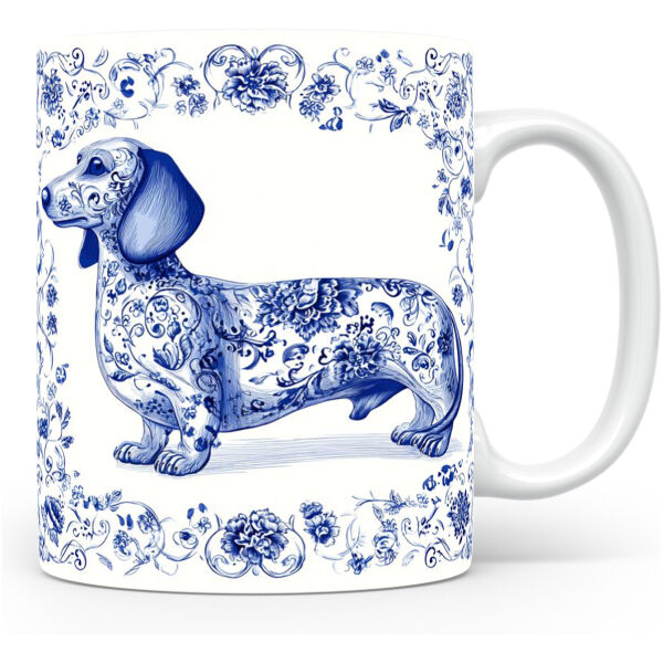 Mok Dachshund Collectable mok Dachshund Beker voor koffie of tas voor thee