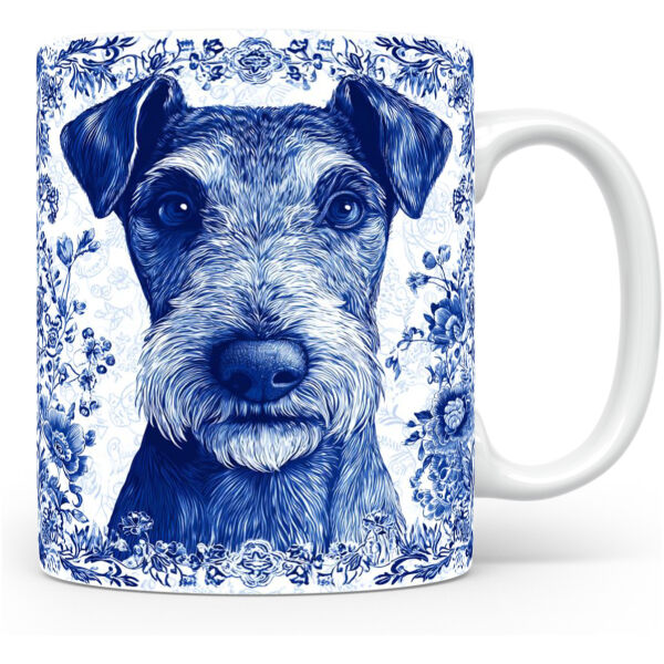 Collectable mok Airedale terrier Beker voor koffie of tas voor thee