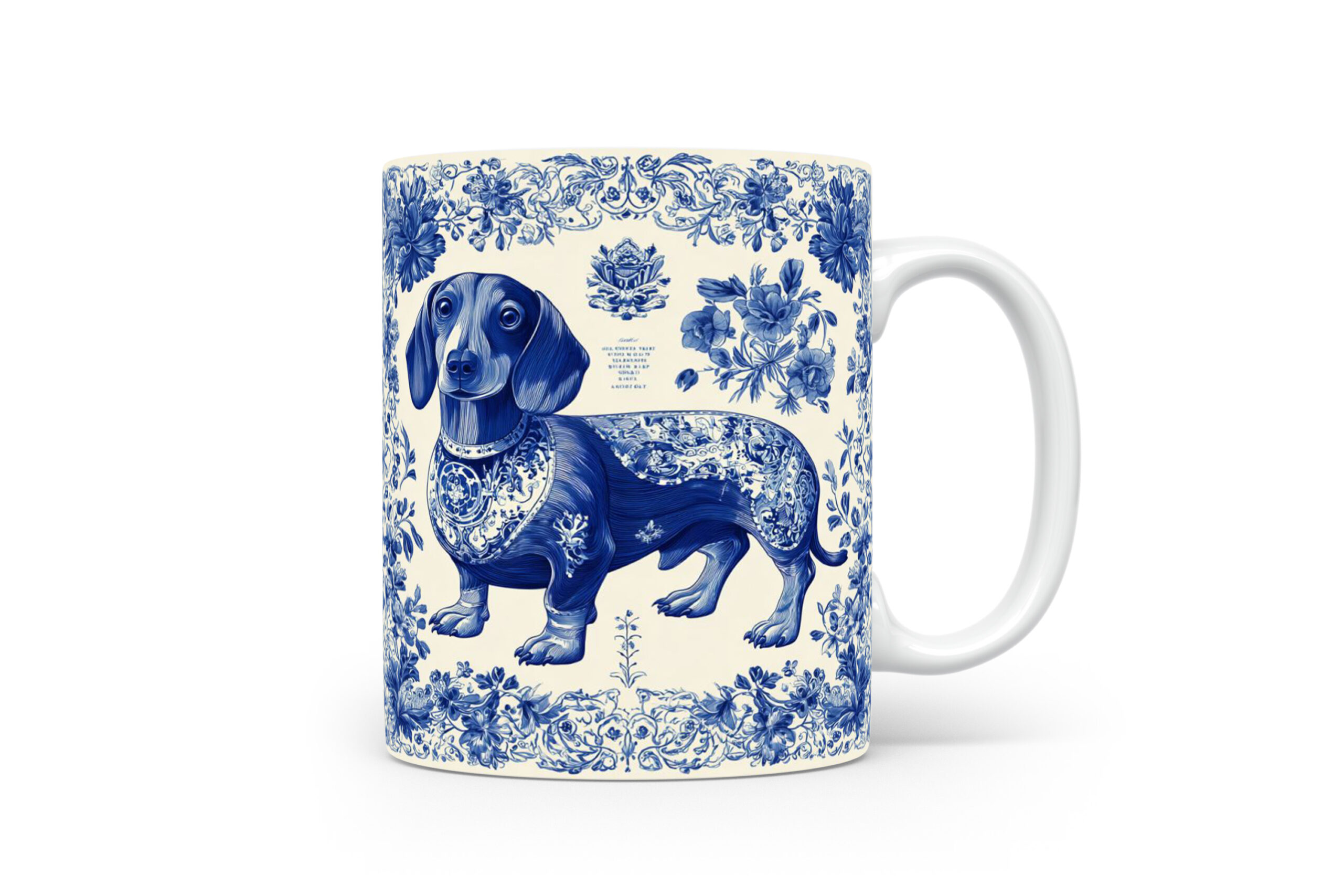 Mok Dachshund Collectable mok Dachshund Beker voor koffie of tas voor thee