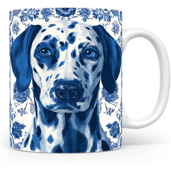 Mok Dalmatian Collectable mok Dalmatian Beker voor koffie of tas voor thee