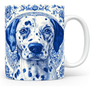 Collectable mok Dalmatian Beker voor koffie of tas voor thee