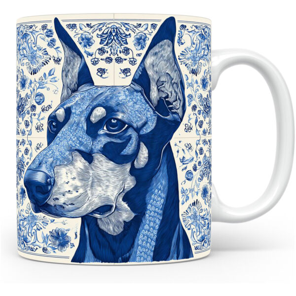 Mok Doberman Collectable mok Doberman Beker voor koffie of tas voor thee