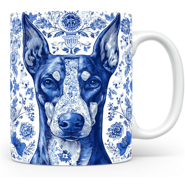 Mok Doberman Collectable mok Doberman Beker voor koffie of tas voor thee