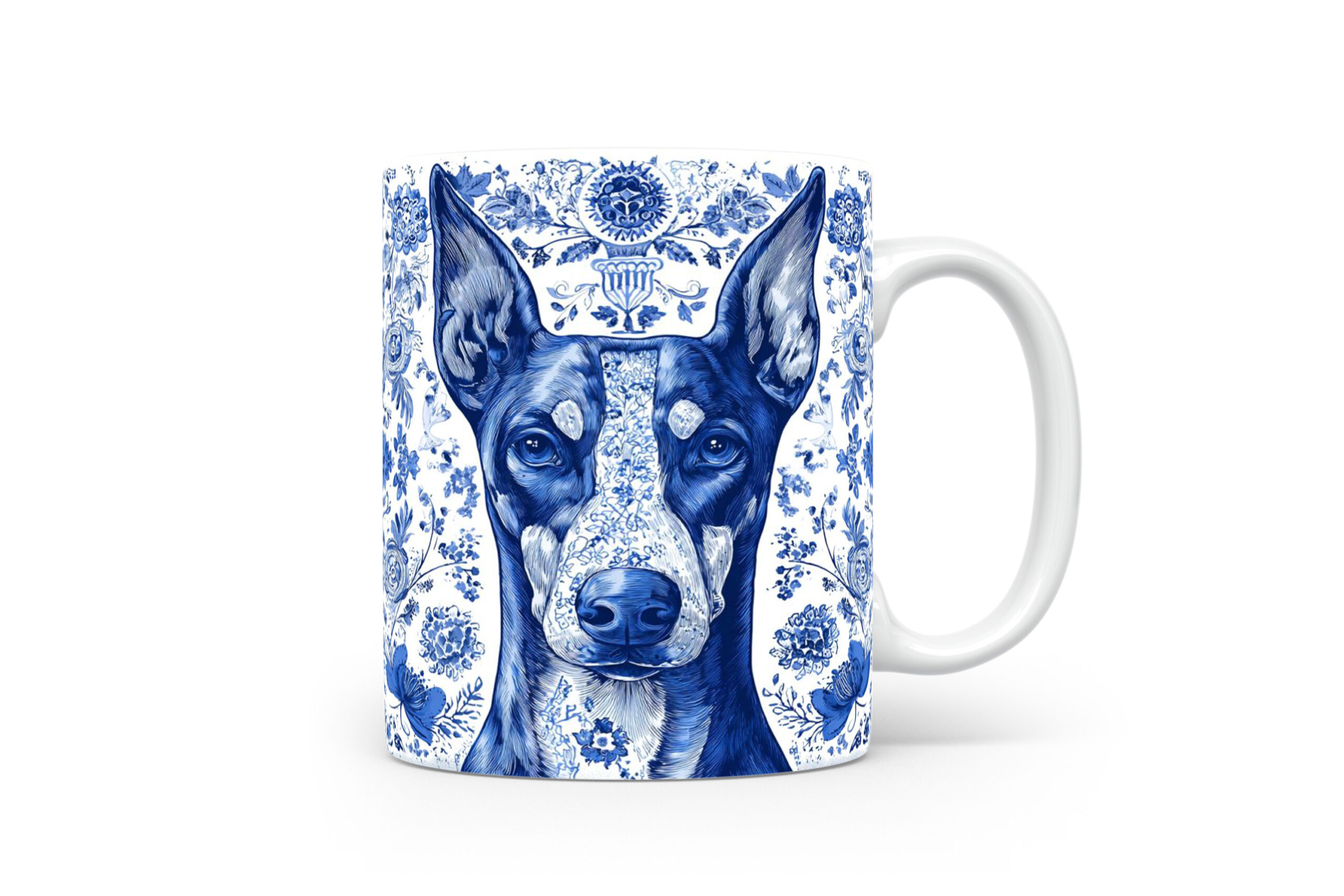 Mok Doberman Collectable mok Doberman Beker voor koffie of tas voor thee