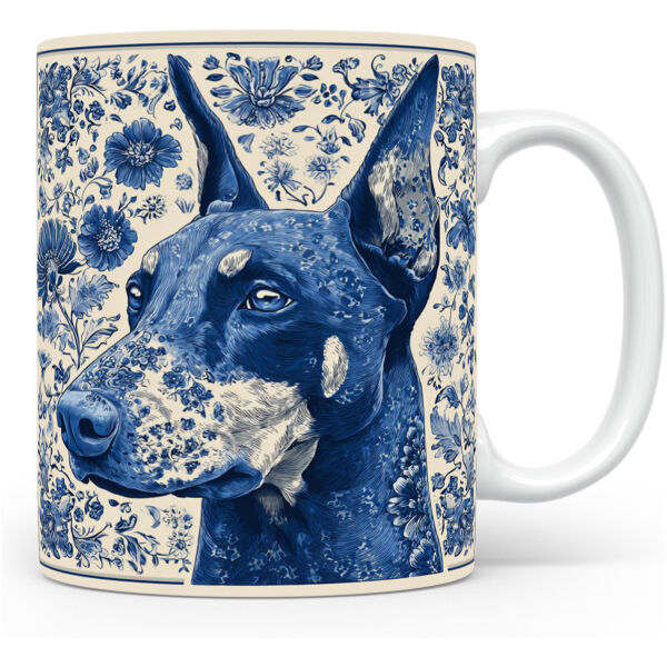 Mok Doberman Collectable mok Doberman Beker voor koffie of tas voor thee