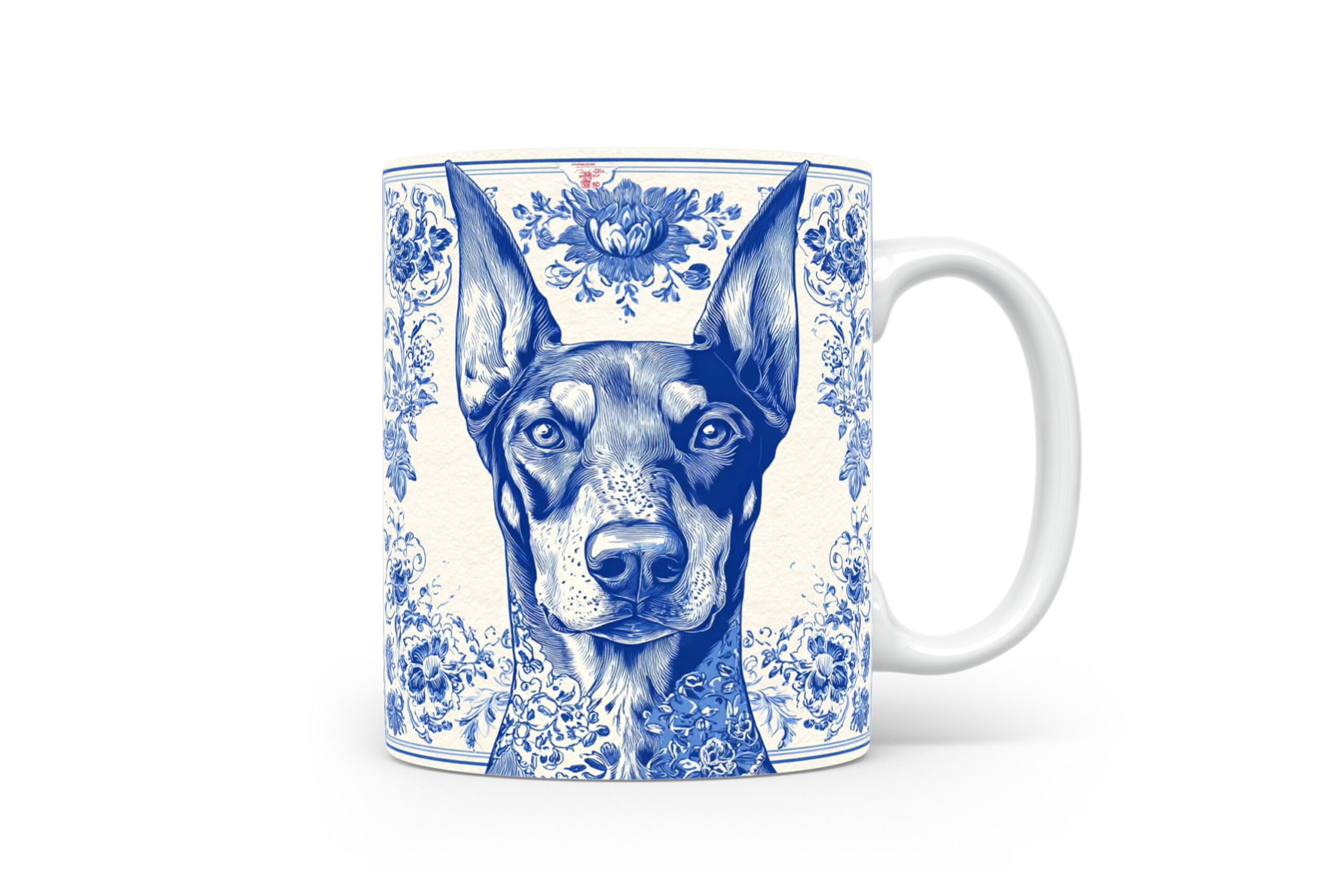 Mok Doberman Collectable mok Doberman Beker voor koffie of tas voor thee