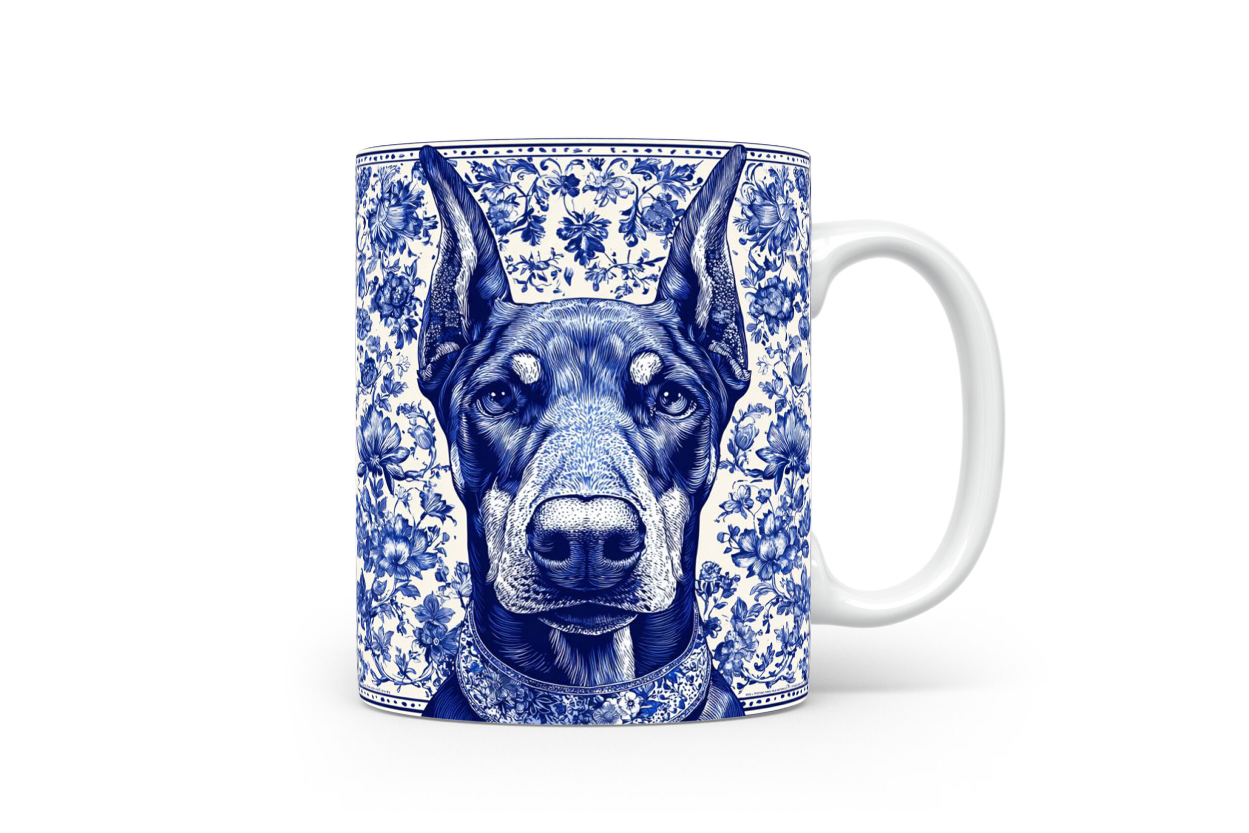 Mok Doberman Collectable mok Doberman Beker voor koffie of tas voor thee