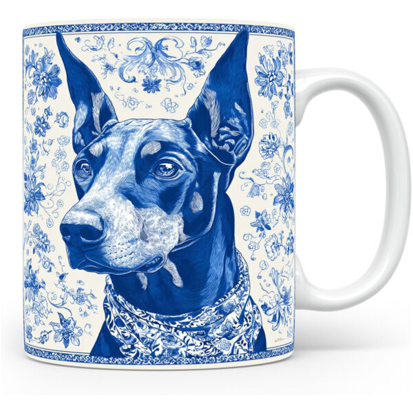 Mok Doberman Collectable mok Doberman Beker voor koffie of tas voor thee