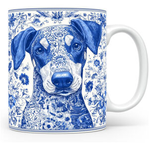 Collectable mok Doberman Beker voor koffie of tas voor thee
