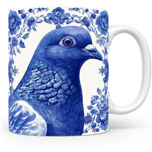 Collectable mok Duif Beker voor koffie of tas voor thee