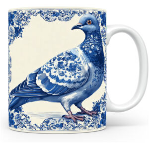 Collectable mok Duif Beker voor koffie of tas voor thee