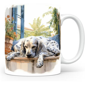 Collectable mok Engelse setter Beker voor koffie of tas voor thee