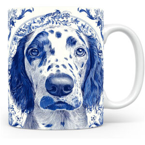 Collectable mok Engelse setter Beker voor koffie of tas voor thee