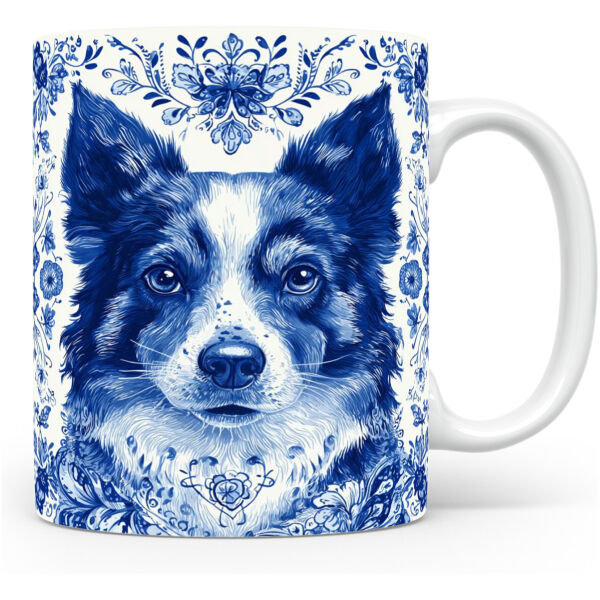 Mok Finse Lappenhond Collectable mok Finse lappenhond Beker voor koffie of tas voor thee