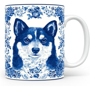Collectable mok Finse lappenhond Beker voor koffie of tas voor thee