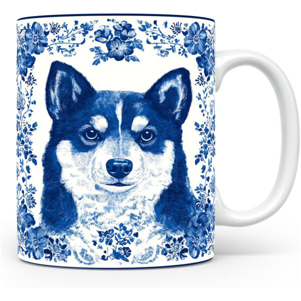 Collectable mok Finse lappenhond Beker voor koffie of tas voor thee