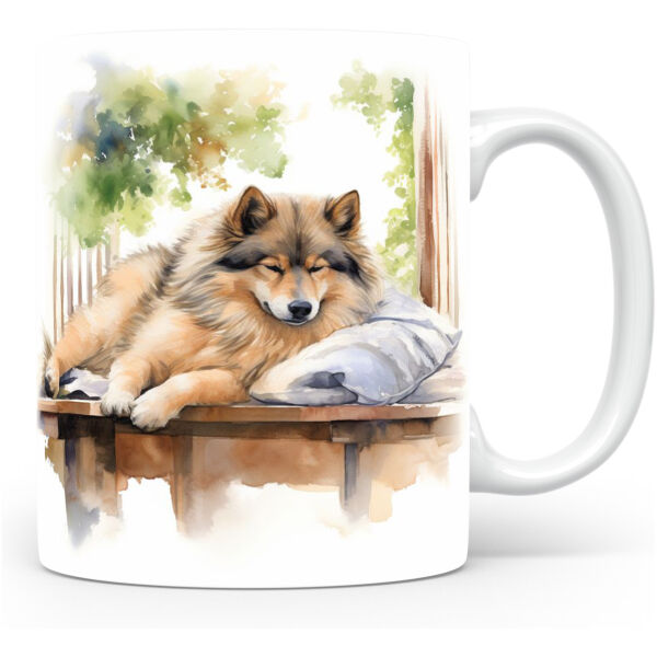 Collectable mok Finse lappenhond Beker voor koffie of tas voor thee