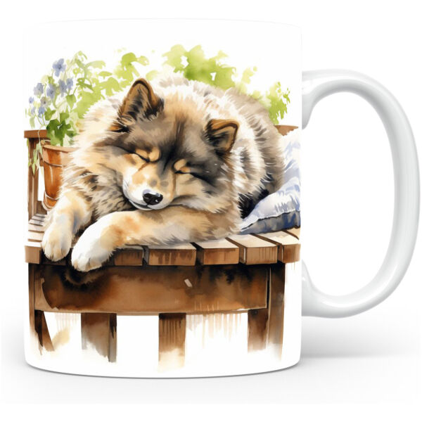 Collectable mok Finse lappenhond Beker voor koffie of tas voor thee