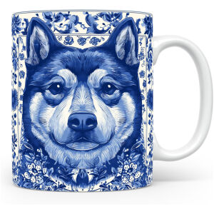 Collectable mok Finse lappenhond Beker voor koffie of tas voor thee