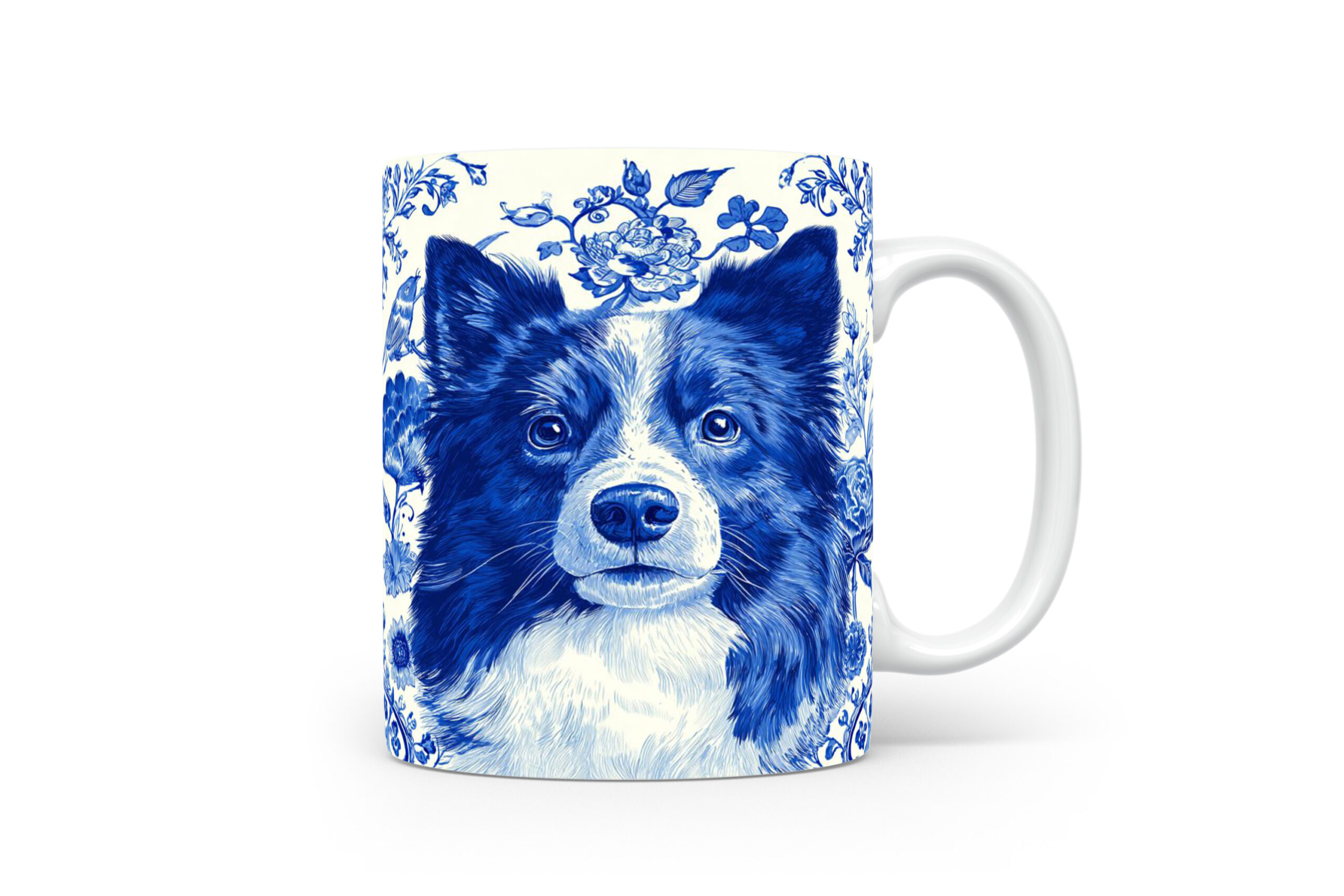 Mok Finse Lappenhond Collectable mok Finse lappenhond Beker voor koffie of tas voor thee