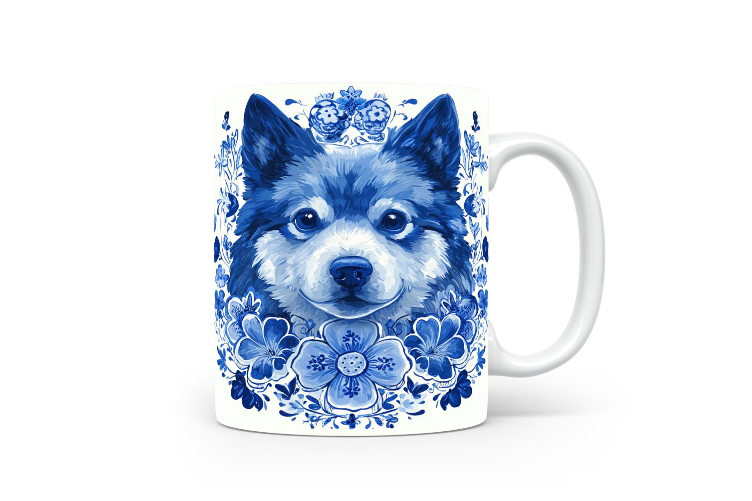 Mok Finse Lappenhond Collectable mok Finse lappenhond Beker voor koffie of tas voor thee