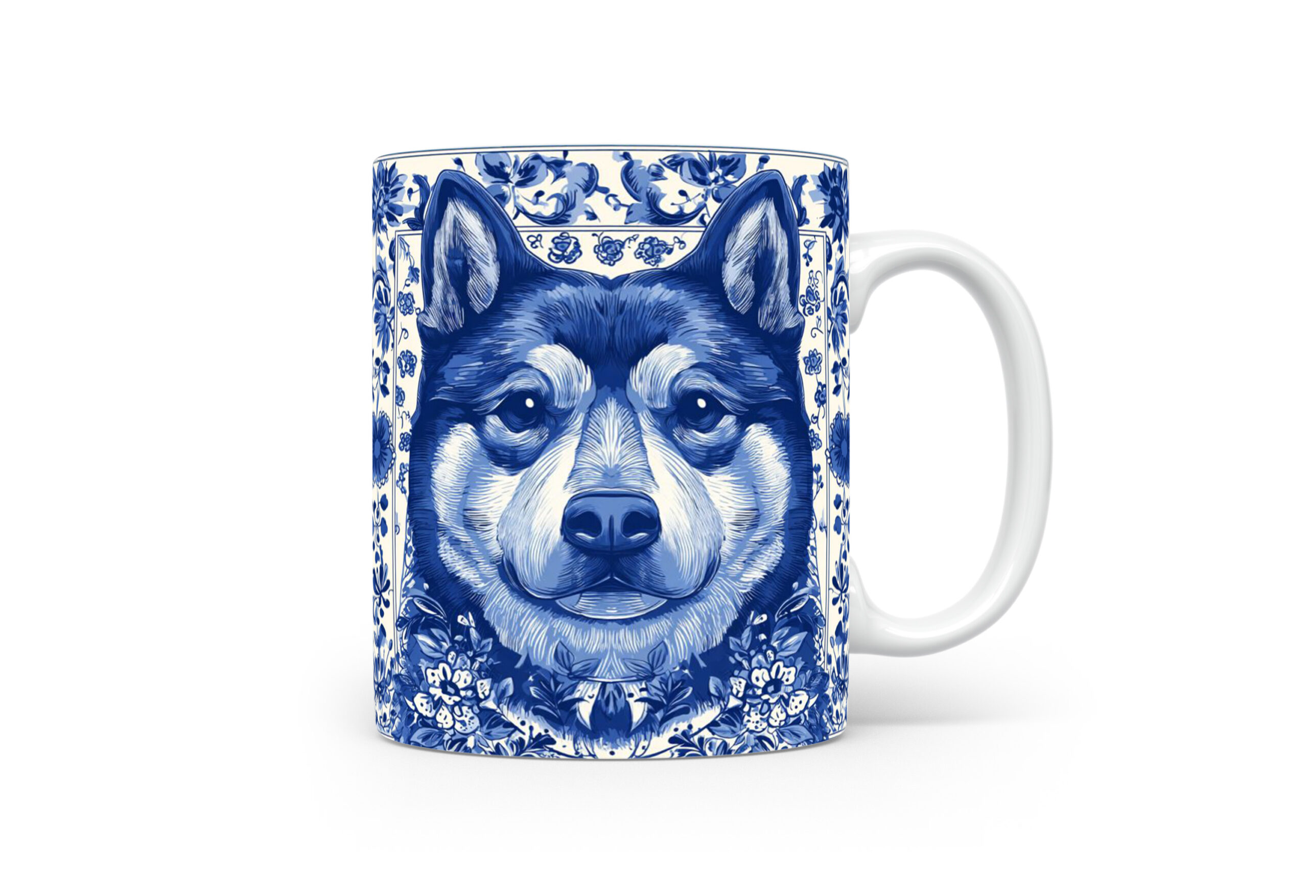 Mok Finse Lappenhond Collectable mok Finse lappenhond Beker voor koffie of tas voor thee