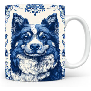 Collectable mok Finse lappenhond Beker voor koffie of tas voor thee