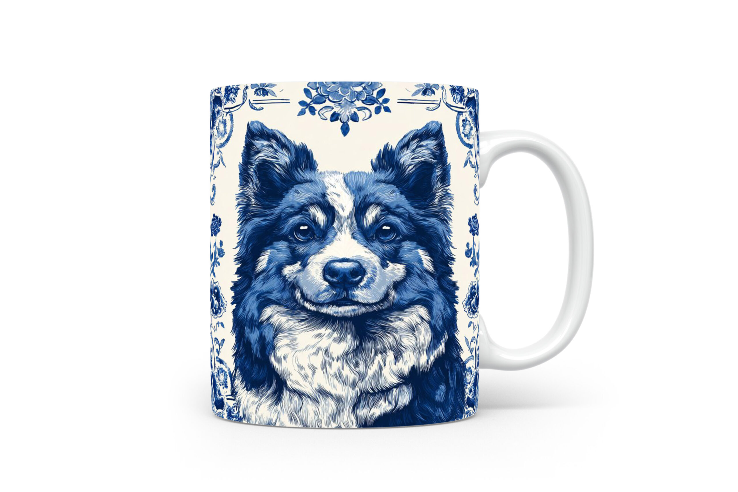 Mok Finse Lappenhond Collectable mok Finse lappenhond Beker voor koffie of tas voor thee
