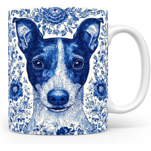 Collectable mok Fox terrier Beker voor koffie of tas voor thee