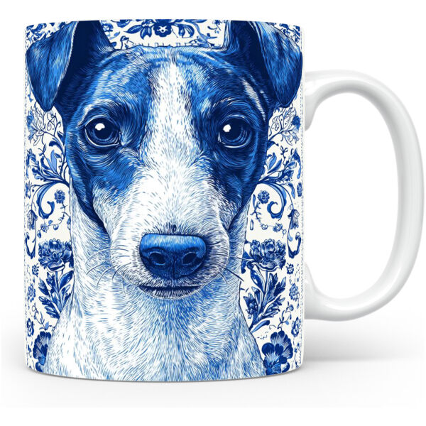 Mok Fox Terrier Collectable mok Fox terrier Beker voor koffie of tas voor thee