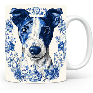 Collectable mok Fox terrier Beker voor koffie of tas voor thee