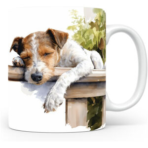 Collectable mok Fox terrier Beker voor koffie of tas voor thee