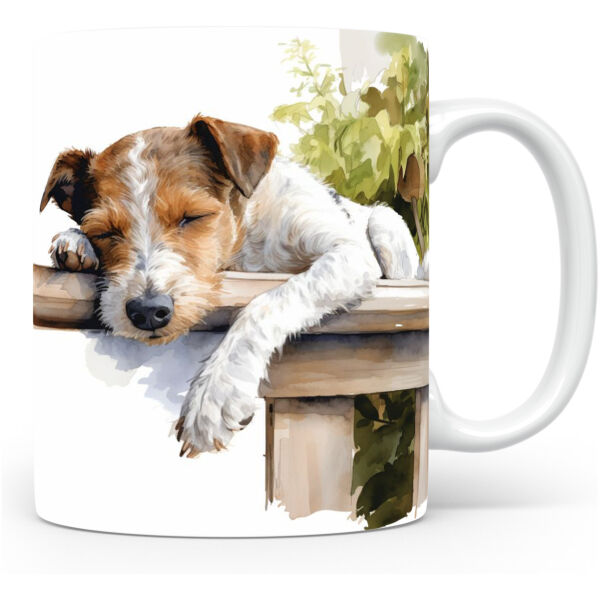 Collectable mok Fox terrier Beker voor koffie of tas voor thee