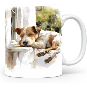 Collectable mok Fox terrier Beker voor koffie of tas voor thee