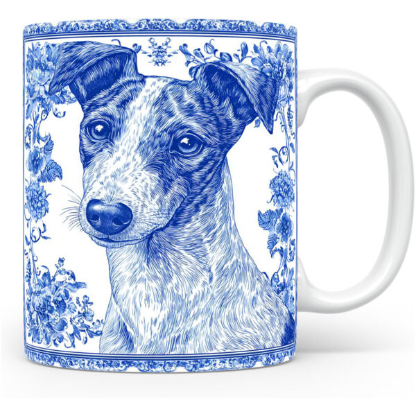 Mok Fox Terrier Collectable mok Fox terrier Beker voor koffie of tas voor thee