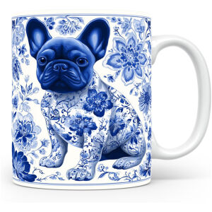 Collectable mok French Bulldog Beker voor koffie of tas voor thee