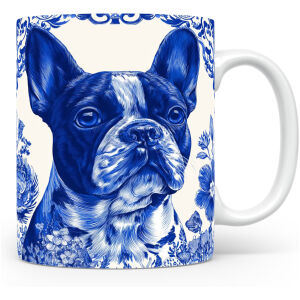 Collectable mok French Bulldog Beker voor koffie of tas voor thee