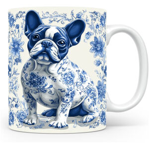 Collectable mok French Bulldog Beker voor koffie of tas voor thee